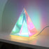 Acrylic Prism Desk Lamp – Pyramid-Shaped LED Light for Home & Office