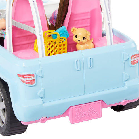 Barbie Dolls Vehicle Playset with Accessories