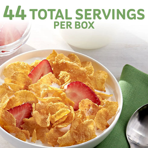 Kellogg's Corn Flakes Breakfast Cereal, 43 oz