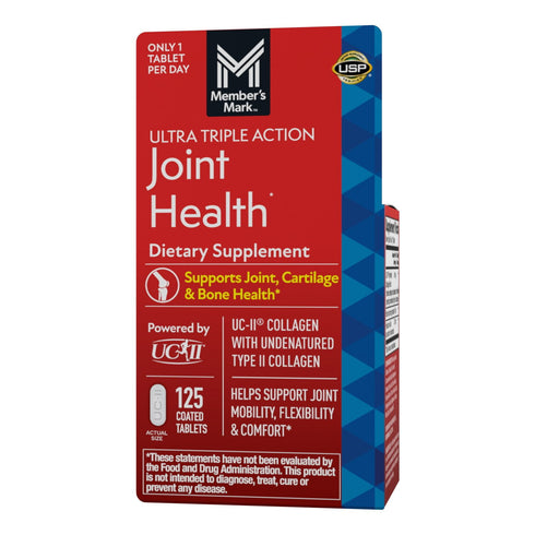 Ultra Triple Action Joint Health Tablets, 125 ct