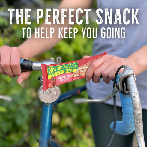 Nature Valley Crispy Creamy Wafer Bars, Strawberry, 1.3 oz, 20-count