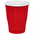 Berkley Jensen Premium Plastic Cups - Red, 18 oz./240 ct