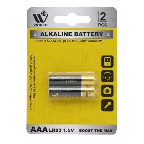 80 Pcs Triple A Super Alkaline Cells, Extra Heavy Duty, Long-Lasting AAA Batteries