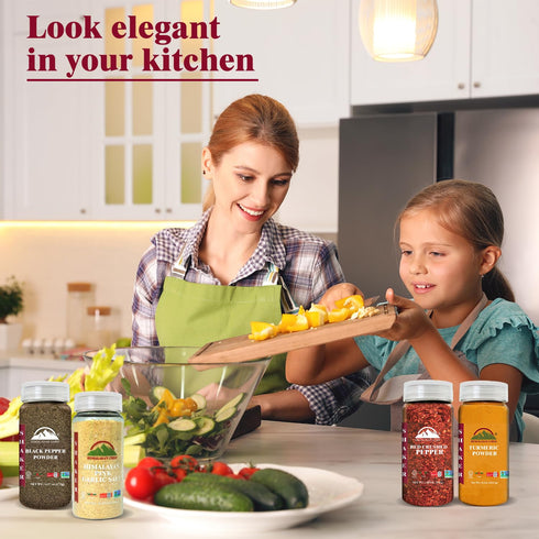 Himalayan Chef Natural Spices Shaker Variety Pack | All Purpose Seasonings Cooking - Pack of 4