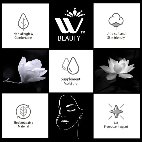 WBM BEAUTY Flushable Wipes for Women – 25 Sheets