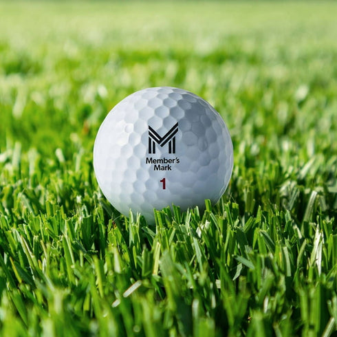 Member’s Mark 3-Piece Golf Balls – 24-Pack Performance Balls with Soft Feel, Distance & Control