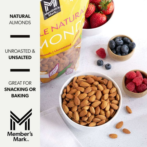Member's Mark Whole Natural Almonds, 48 oz
