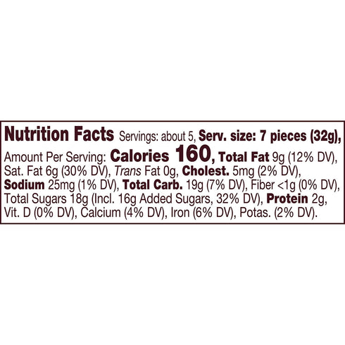 HERSHEY'S KISSES Valentine Milk Chocolate Candy Cane, 6 oz