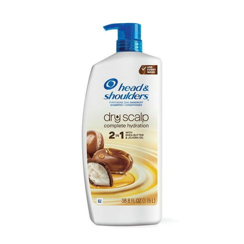 Head & Shoulders Anti Dandruff Dry Scalp Care 2 in 1 Shampoo and Conditioner 38.8 fl oz