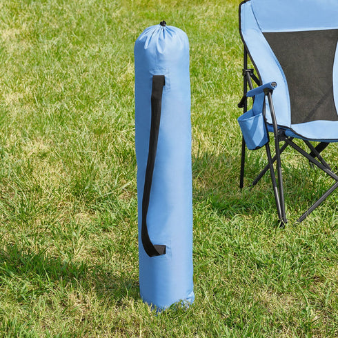 Member’s Mark Adult Hard Arm Chair – Durable Folding Outdoor Chair with Hard Armrests & Cup Holder for Camping, Sports & Events