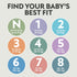 Member's Mark Premium Baby Diapers, Sizes 1 - 7