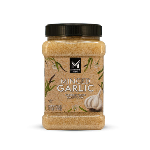 Member's Mark Minced Garlic- 48 oz