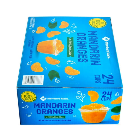 Member's Mark Mandarin Oranges 4 oz., 24 ct