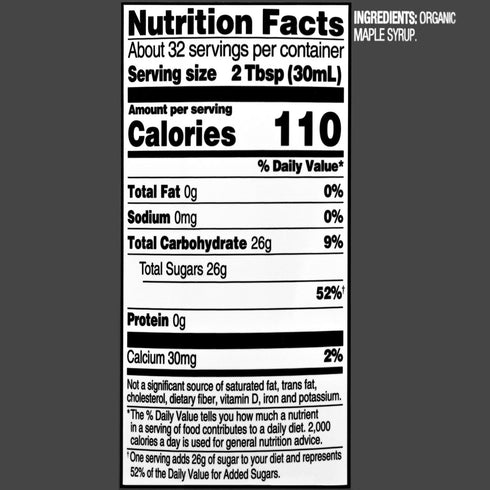 Organic 100% Pure Maple Syrup, 32 oz