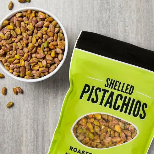 Premium Shelled Pistachios, Roasted & Salted Snacks 1.5 lbs Bag