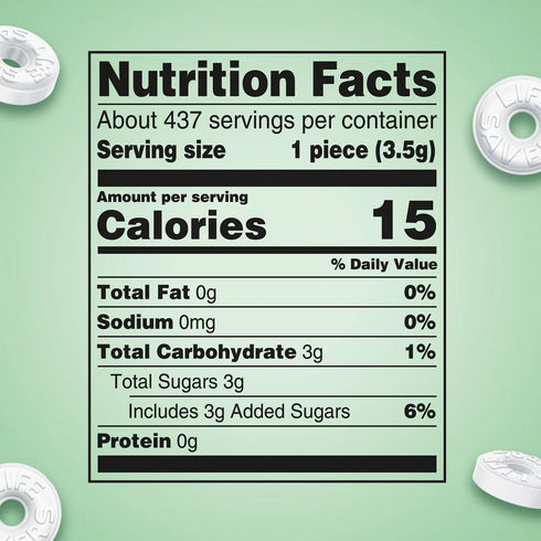 Life Savers Pep O Mint Hard Candy - 3 Pounds