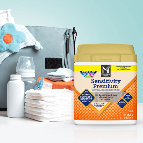 Member's Mark Sensitivity Premium Baby Formula, 48 oz.