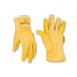 Plainsman Premium Cabretta Tan Leather Gloves – 2 Pairs, Soft & Durable Work Gloves, small.