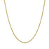 Criss Cross Diamond Cut Sparkle Chain Necklace in 14K Gold