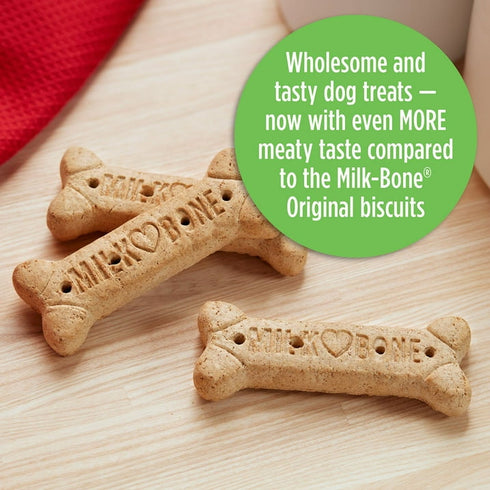 Milk-Bone Original Flavor Large Crunchy Dog Biscuits, 15 lb – Daily Dental & Reward Treats