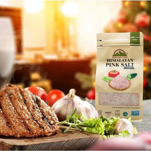 Himalayan Chef Pink Himalayan Salt, Coarse Grain - 2 lbs Bag