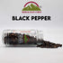 Himalayan Chef Black Pepper Grinder – 1.76 oz | Freshly Ground Gourmet Black Pepper for Cooking