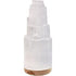 Himalayan Glow Natural Selenite Lamp – Hand-Carved Untreated Crystal, 2–4 lbs | Energy Cleansing & Home Décor