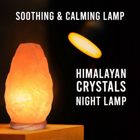 Himalayan Crystal Salt Lamp 5-7 Lbs | HIMALAYAN GLOW