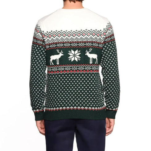 Lands' End Men's Fair Isle Sweater