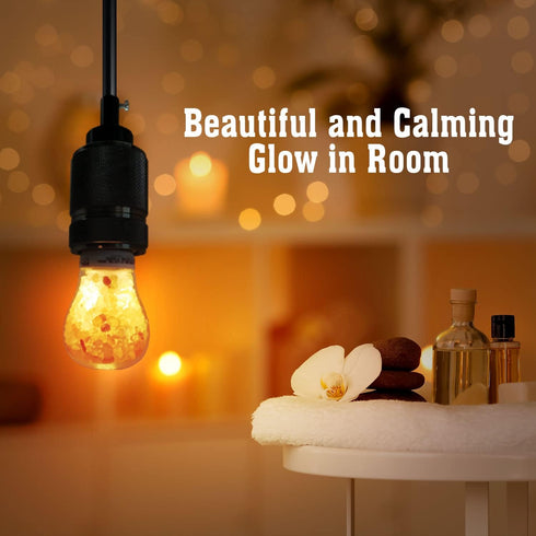 WS Salt Light Bulb – 7W, 4 Pack | Replacement Bulbs for Himalayan Salt Lamps