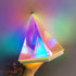 Acrylic Prism Desk Lamp – Pyramid-Shaped LED Light for Home & Office