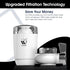 WBM Home Faucet Water Filter – Lead Reduction & Taste Improvement, BPA-Free Purifier, Single Pack