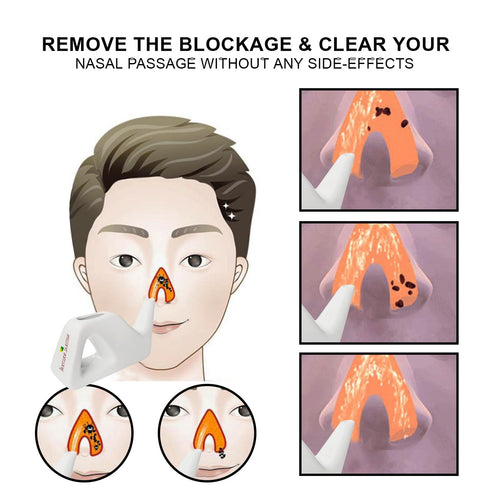 Natural Solution Ceramic Neti Pot Sinus Wash Salt Inhaler