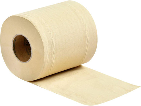 WBM Care Abundance Bamboo Toilet Paper, 10 Super Rolls, 150 Sheets per Roll