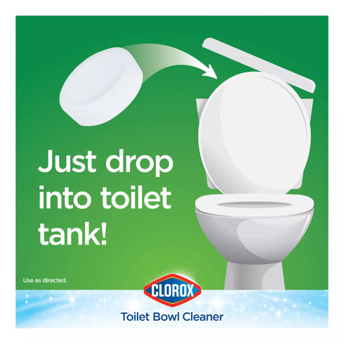 Clorox Ultra Clean Bleach Toilet Tablets, 6 ct./3.5 oz.