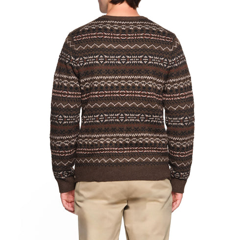 Lands' End Men's Fair Isle Sweater