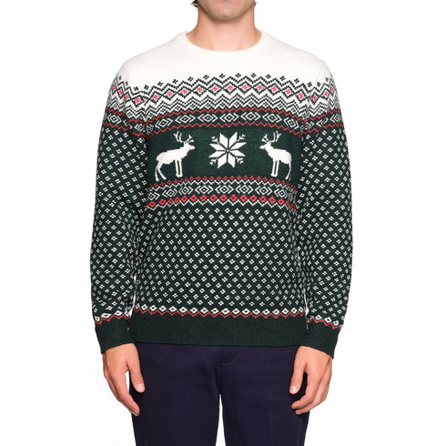 Lands' End Men's Fair Isle Sweater