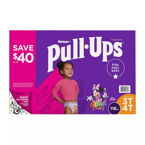 Huggies Pull-Ups Learning Designs Training Pants for Girls (Select Size)