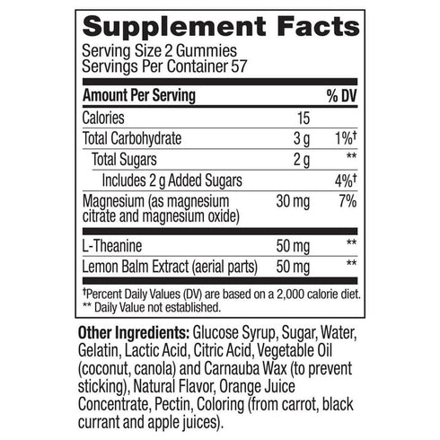 OLLY Kids Chillax Gummy, Sunny Sherbert, 114 ct