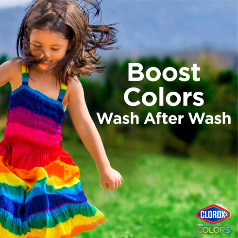Clorox 2 for Colors Stain Remover and Laundry Additive - Free & Clear, 90 loads/112.75 oz.