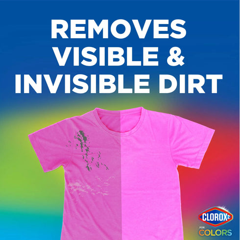 Clorox 2 for Colors Stain Remover and Laundry Additive - Free & Clear, 90 loads/112.75 oz.