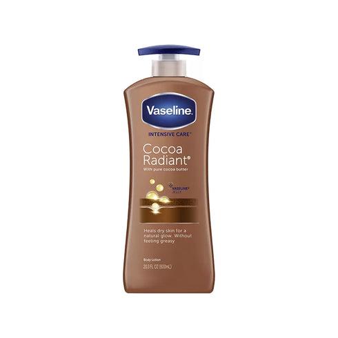 Vaseline Intensive Repair Cocoa Radiant Body Lotion, 2 Pack with Bonus 10 oz
