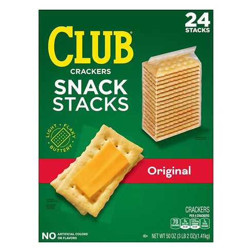 Keebler Club Cracker Snack Stacks, 24 pk