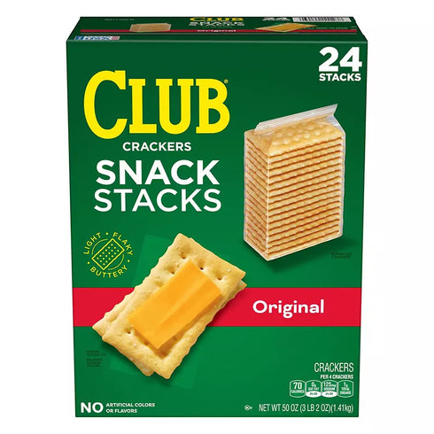 Keebler Club Cracker Snack Stacks, 24 pk