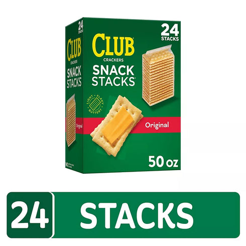 Keebler Club Cracker Snack Stacks, 24 pk