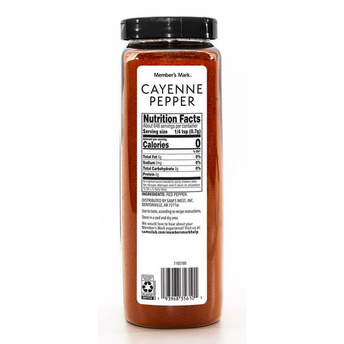 Member's Mark Cayenne Pepper, 16 oz