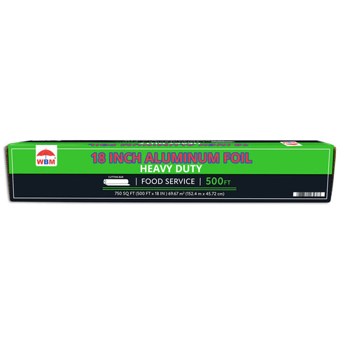 WBM Heavy Duty Foodservice Foil 18" x 500'