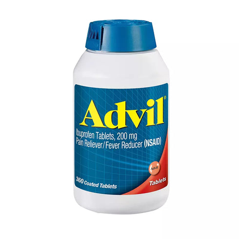 Advil 200mg Tablets, 360 ct
