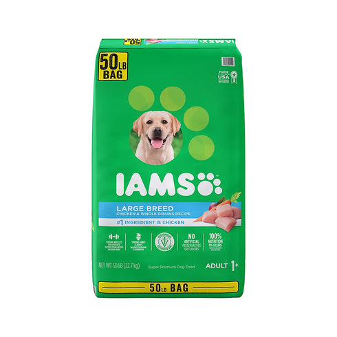 IAMS ProActive Health Adult Large Breed Dry Dog Food, 50 lbs.