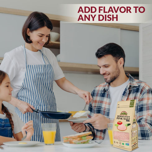 Himalayan Chef Pink Salt Fine - 8 lbs Bag